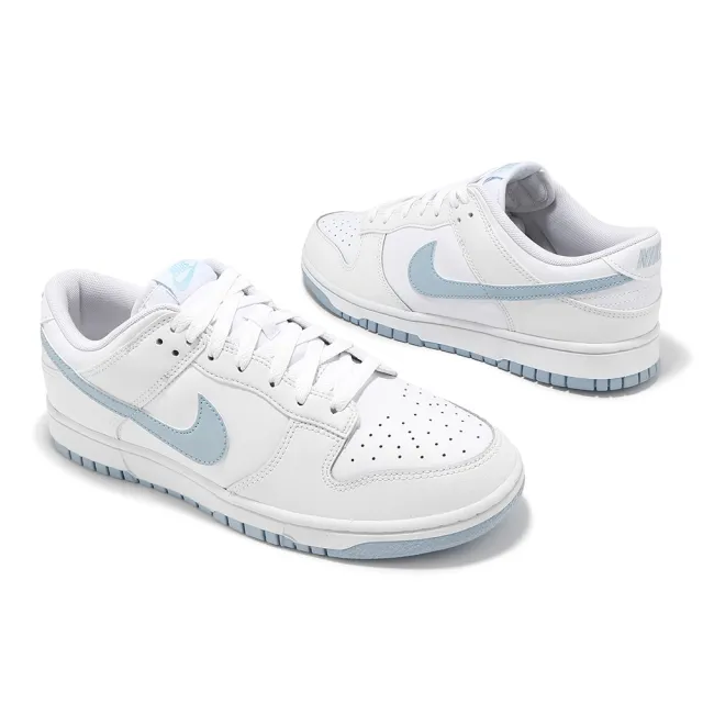 【NIKE 耐吉】休閒鞋 Dunk Low Retro Light Armory Blue 男鞋 女鞋 白 寶寶藍(DV0831-109)