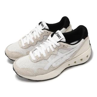 【asics 亞瑟士】休閒鞋 Jogger X81 男鞋 女鞋 白 黑 復古 鏤空 緩震 情侶鞋 亞瑟士(1203A346101)
