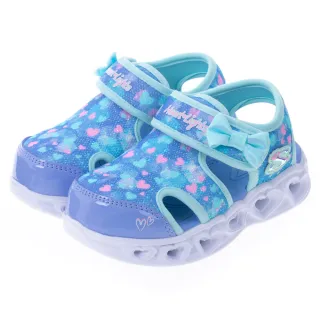 【SKECHERS】女嬰童涼拖鞋系列 HEART LIGHTS SANDALS(303250NAQMT)