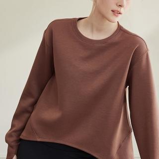 【巴黎精品】現貨+預購 瑜珈服長袖運動服運動上衣跑步背心修身顯瘦瑜伽服(保暖寬鬆休閒女上衣3色v1ax10)