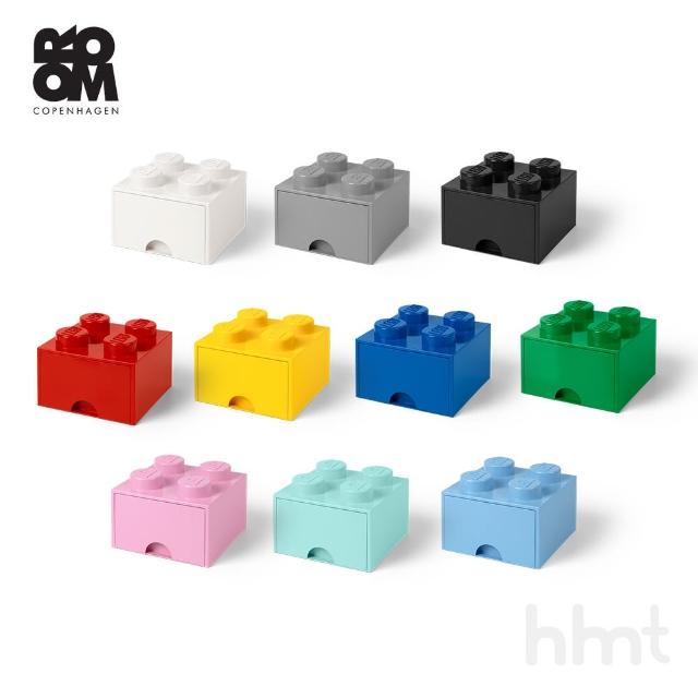 【Room Copenhagen】Room Copenhagen LEGO☆ Storage Brick 4樂高積木經典方塊四抽屜盒(樂高收納盒)