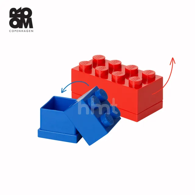 【Room Copenhagen】Room Copenhagen LEGO☆ Storage Brick 8 Mini 樂高桌上小型收納箱(樂高正式授權商品)