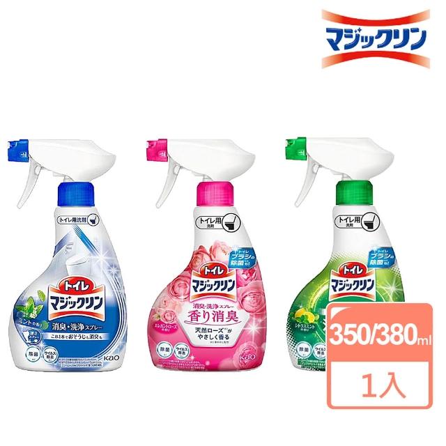 【Kao 花王】日本進口 浴廁消臭泡沫清潔劑350ml(多款任選/平行輸入)