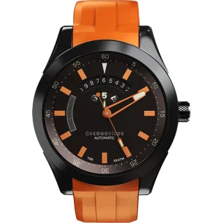 Chronovisor 維度旅人  GENESIS系列機械腕錶-46mm橘(CVNM7104-R-OR)