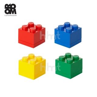 【Room Copenhagen】Room Copenhagen LEGO☆ Storage Brick 4 Mini 樂高桌上小型收納箱(樂高正式授權商品)