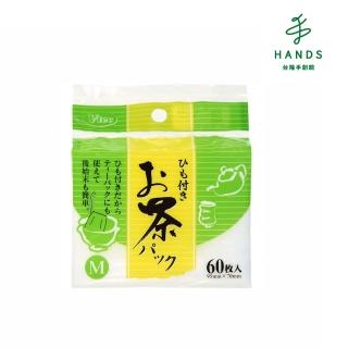 【臺隆手創館】日本製掛繩濾茶袋-M(60入)