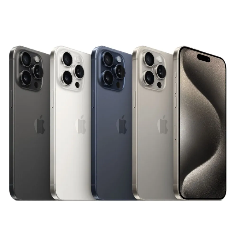 【Apple】S+級福利品 iPhone 15 Pro Max 6.7吋 1TB(電池94% 外觀無傷 原廠外盒)