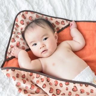 【COMBO!】日本製100%純棉頂級日本今治認證嬰兒連帽大浴巾75 x 75 cm*1入(新生兒帽兜式大毛巾/擦澡巾)
