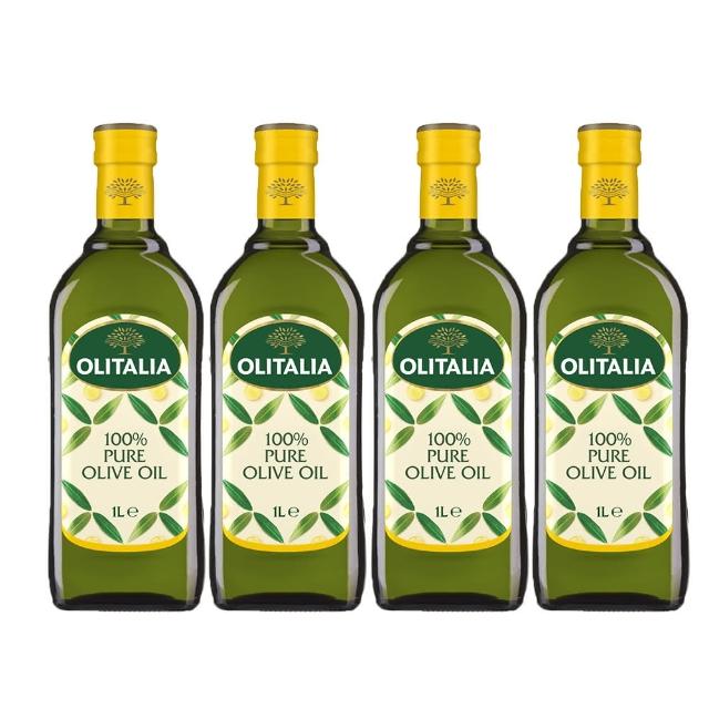 【Olitalia 奧利塔】超值純橄欖油(1000mlx4瓶)