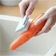 5合1蔬果刷削皮刀（2入組）(削皮/刷洗/挖孔/磨泥/開蓋)