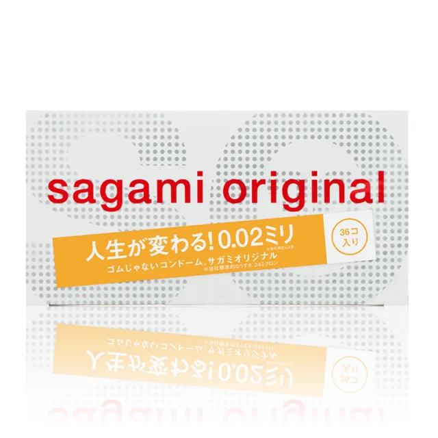 sagami 相模 相模元祖0.02標準裝PU保險套(36入)