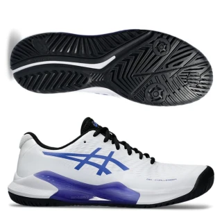 【asics 亞瑟士】GEL-CHALLENGER 14 男款 網球鞋 一般楦(1041A405-102 白 藍 支撐穩定 底線型 前後亞瑟膠)