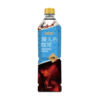 【UCC】職人冰咖啡-加糖910ml x12入/箱