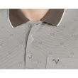 【Emilio Valentino 范倫鐵諾】男裝 吸濕速乾涼感彈性胸袋短袖POLO衫_棕色(21-4V8838)