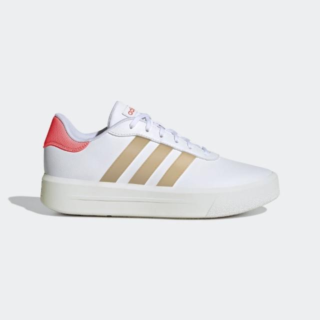 【adidas 官方旗艦】COURT PLATFORM 運動鞋 女 ID3344