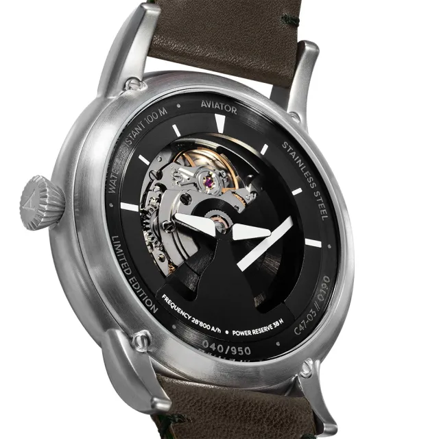 【AVIATOR 飛行員】DOUGLAS DAKOTA 復古飛行 機械錶 男錶 手錶(V.3.31.0.227.4)