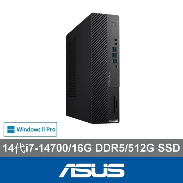 ASUS 華碩 14代i7 20核心商用電腦(i7-14700/16G/512G SSD/W11P/AS-D901SDR-714700002X)