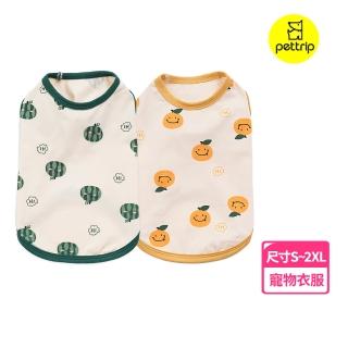 【pettrip】水果滿印背心(春夏款寵物服飾 貓狗衣服 抗菌面料 柔軟舒適)