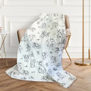 【A-ONE】速達 買一送一 台灣製 可水洗四季被 吸濕透氣(5 x 6尺 多款任選)