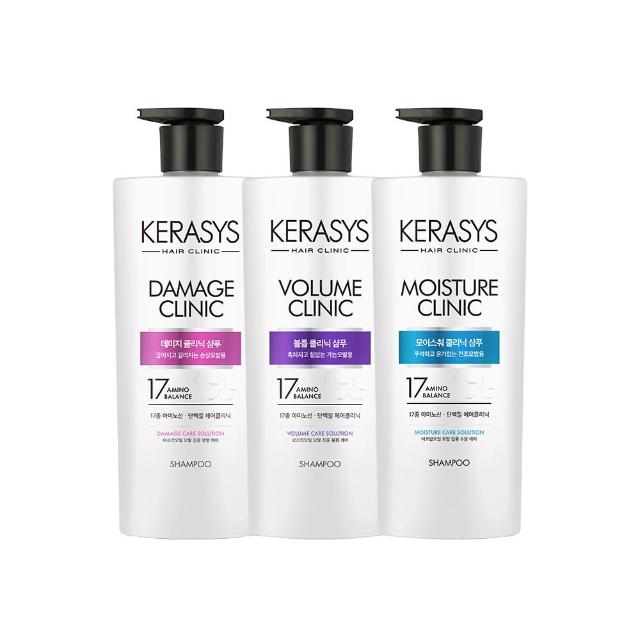 【KeraSys 可瑞絲】胺基酸賦活奇蹟洗髮精600ml(台灣總代理/染燙受損髮/細軟扁塌髮/毛躁乾枯髮)