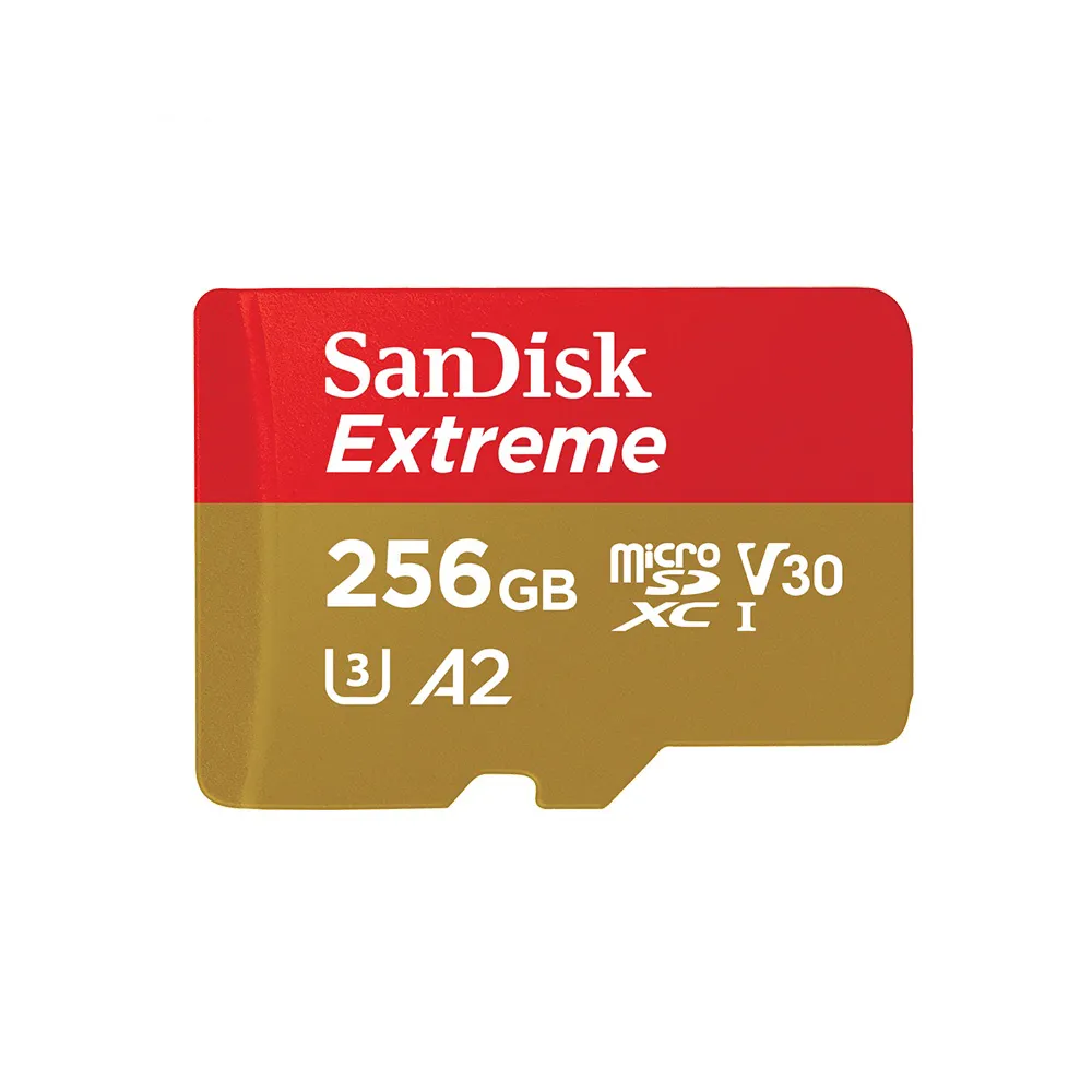 【SanDisk 晟碟】Extreme microSDXC UHS-I 記憶卡 256GB