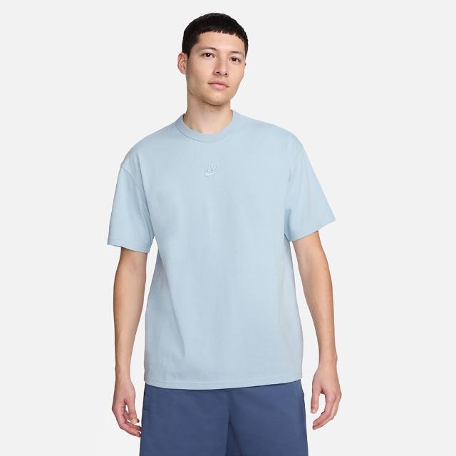 【NIKE 耐吉】上衣 男款 短袖上衣 運動 AS M NSW PREM ESSNTL SUST TEE 藍 DO7393-441(3S3724)