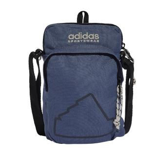 【adidas 愛迪達】側揹包 斜揹包 小包 運動包 CL ORG BL 藍 IS3785