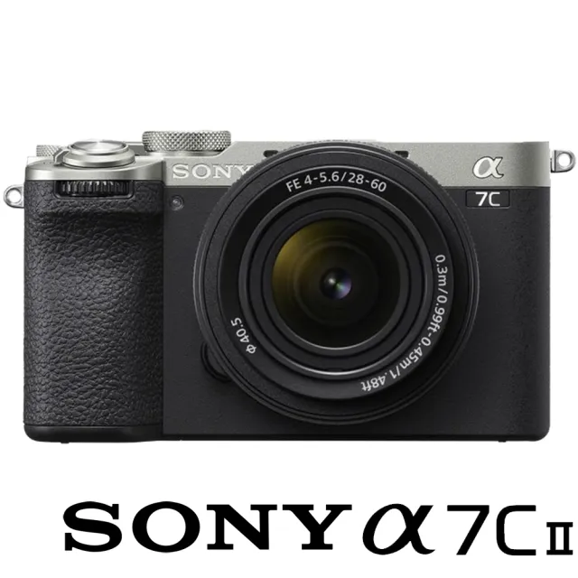 【SONY 索尼】ILCE-7CM2L A7CII A7C2 KIT 附 SEL2860 單鏡組(公司貨 A7CM2L A7C2L 全片幅微單眼數位相機)