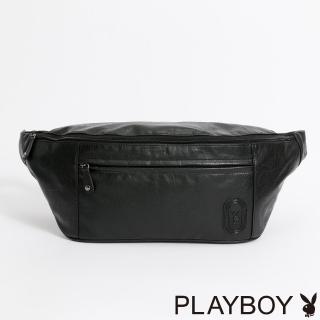 【PLAYBOY】腰包 Vortex系列(黑色)