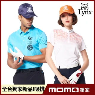 【Lynx Golf】獨家新品！網路訂製男女抗UV高爾夫短袖POLO衫(多款任選)
