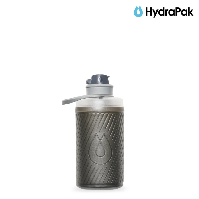 HydraPakHydraPak Flux 750ml 軟式水瓶 遠古灰(軟式水瓶、軟式水壺、登山配件)