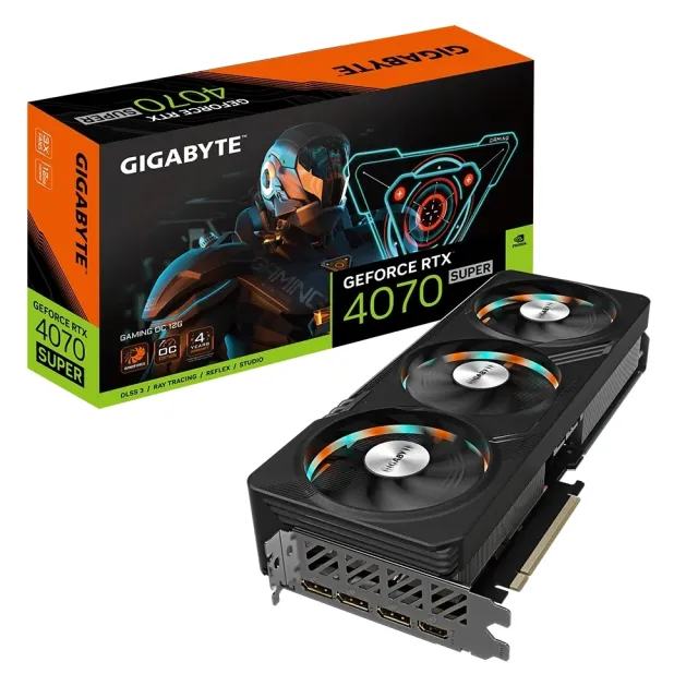 【GIGABYTE 技嘉】RTX4070S+850W★ GeForce RTX4070 SUPER GAMING OC 12G 顯示卡+微星A850G電源(組合)