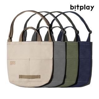 【bitplay】10L防潑水日常托特包 帆布版(手提/側揹)