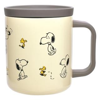 【大西賢製販】snoopy 史努比 不鏽鋼馬克杯 保溫杯 400ml 與胡士托(餐具雜貨)