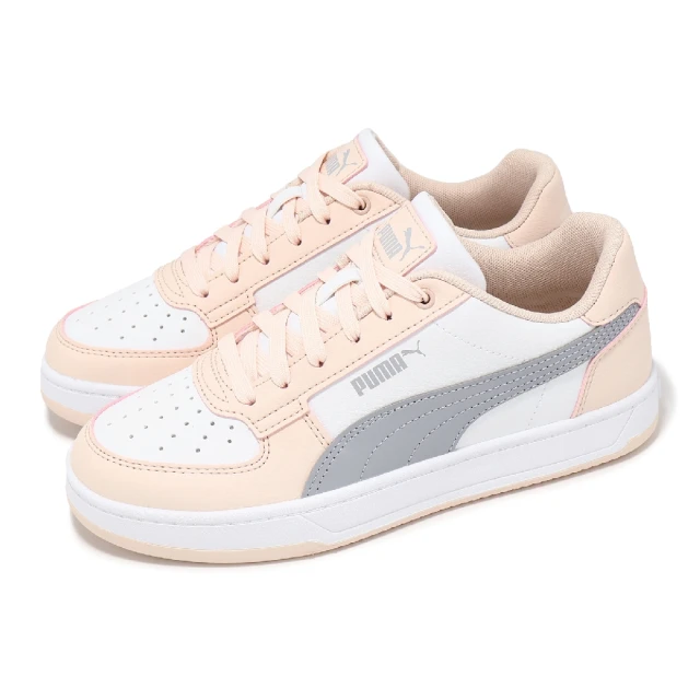 PUMA 休閒鞋 Caven 2.0 男鞋 女鞋 粉 灰 復古 皮革 運動鞋(392290-26)