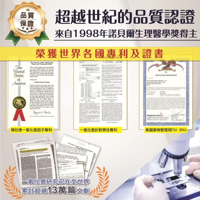 【穆拉德】勁有力膠囊2瓶組(60粒/瓶 40天份 精胺酸 穆拉德 一氧化氮)