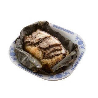 【大甲王記】荷葉粽預購-荷葉石板烤肉粽3入 200g/入(端午節 肉粽預購)