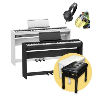 【ROLAND 樂蘭】FP-30X 88鍵 電鋼琴 套裝 含原廠琴椅(手機錄音線/三踏板/琴架/椅子/耳機/保養組/原保兩年)