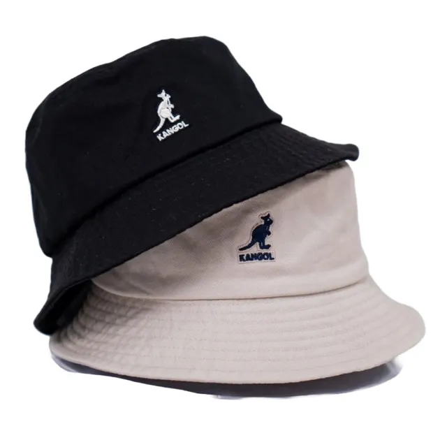 【KANGOL】WASHED BUCKET 漁夫帽 帽子 兩色可選(雙11限定 1111 美國進口平行輸入)