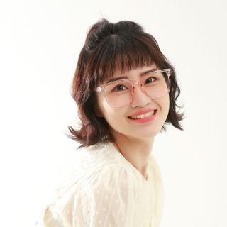 【ASLLY】櫻花泡泡濾藍光眼鏡