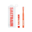 【SALTRAIN】低氟淨護牙膏牙刷旅行組-紅 30g(低氟小紅友 清新風味 專櫃公司貨)