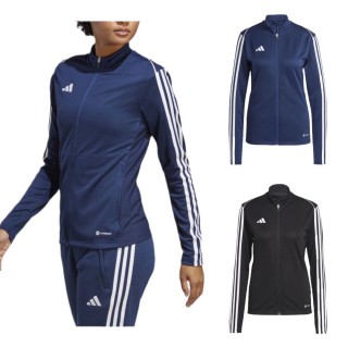 【adidas 愛迪達】TIRO 23 LEAGUE TRAINING JACKET 運動外套 長袖夾克 吸濕排汗 女裝(美國進口平行輸入)