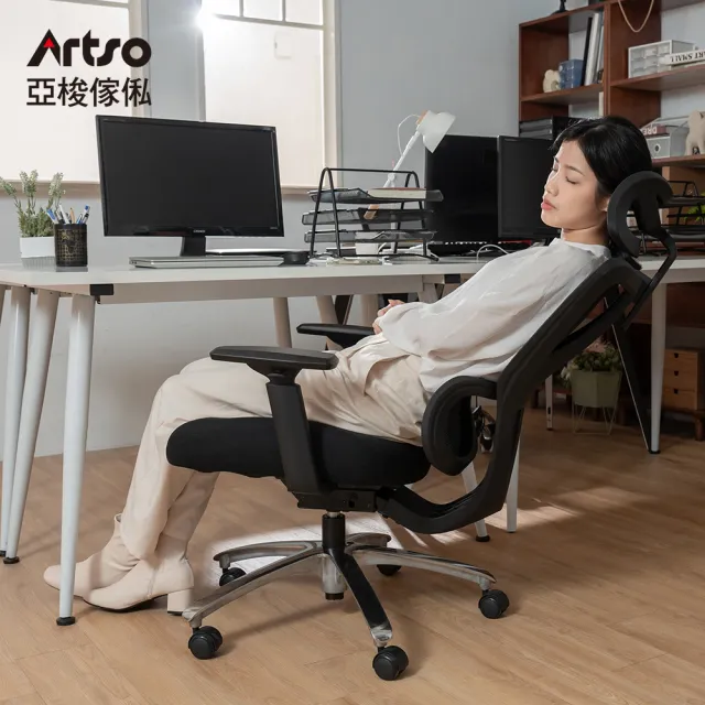 【Artso 亞梭】舒彈椅-獨立筒坐墊(電腦椅/人體工學椅/辦公椅/椅子)