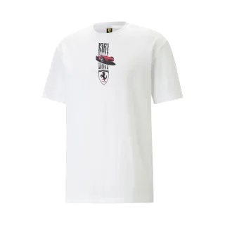 【PUMA官方旗艦】法拉利車迷系列Scuderia復古短袖T恤 男性 62624902