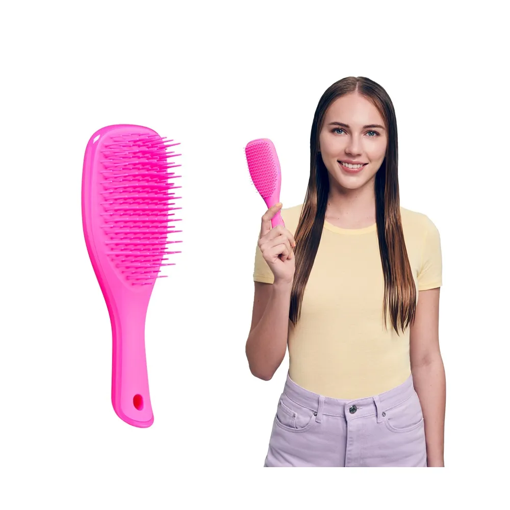 【TANGLE TEEZER 提碁】Mini英倫手握梳(芭比粉)