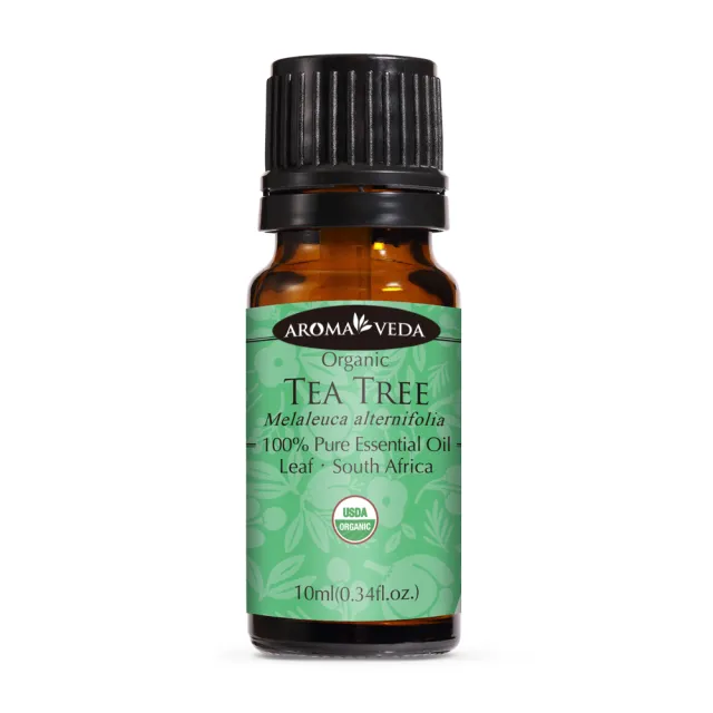 【Aromaveda 艾蘿蔓】有機茶樹精油10ml(美國官方有機認證抗菌與淨化環境)