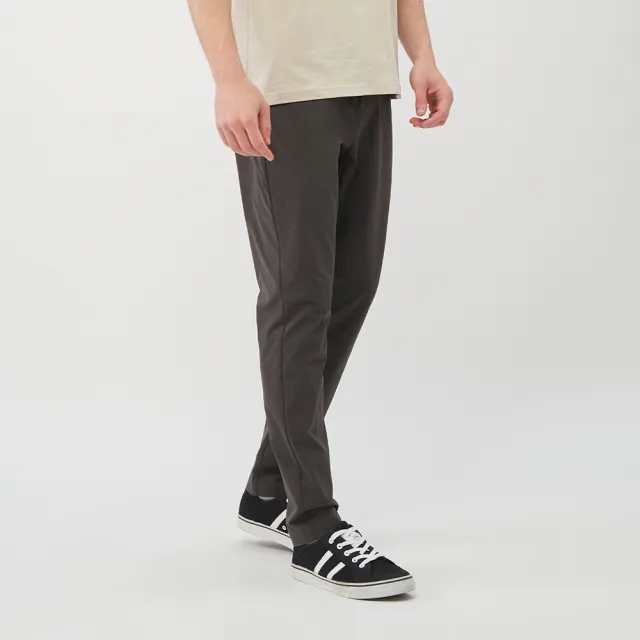 【GIORDANO 佐丹奴】男裝防潑水日常機能長褲 All Day Pants系列(36 深灰)