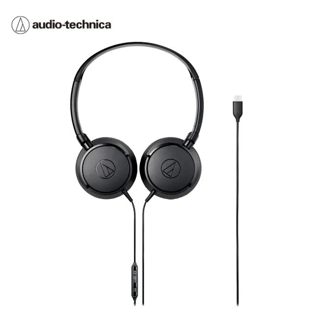 【audio-technica 鐵三角】鐵三角 ATH-S120C USB Type-C™ 用耳罩式耳機