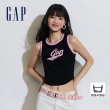 【GAP】女裝 Logo印花羅紋短版圓領背心-多色可選(873961)