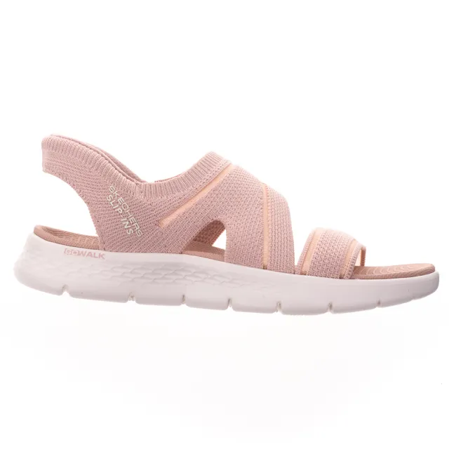 【SKECHERS】女鞋 健走系列涼拖鞋 瞬穿舒適科技 GO WALK FLEX SANDAL(141482BLSH)